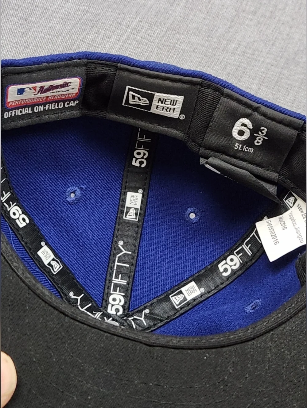 New Era × Los Angeles Dodgers Official On Field 59Fifty Fitted Hat